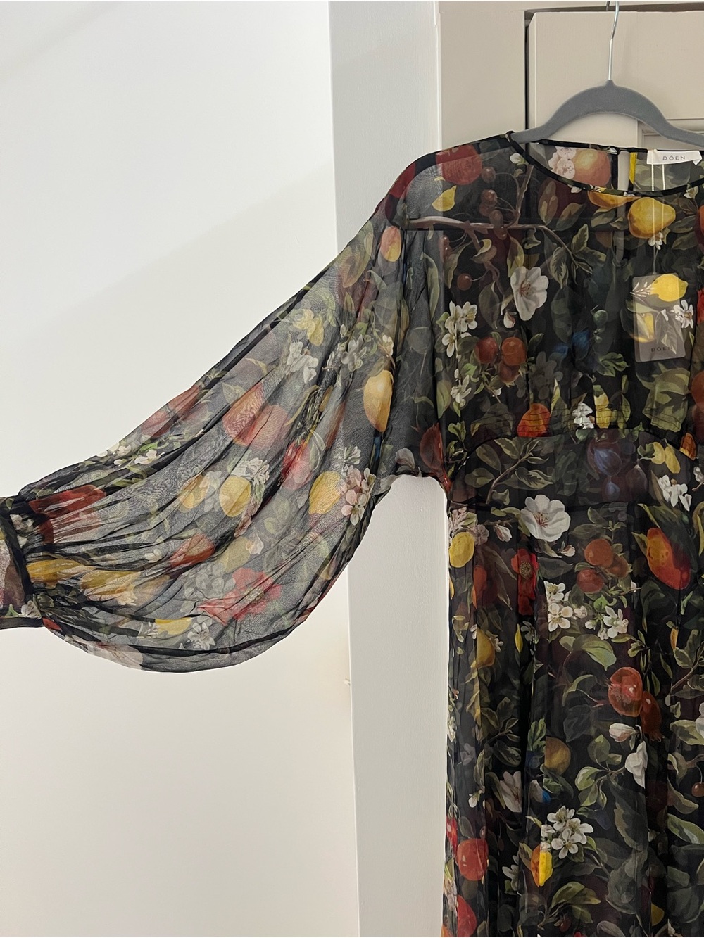 DOEN Oliana Silk Dress - Orchid Harvest - Picture 4 of 9